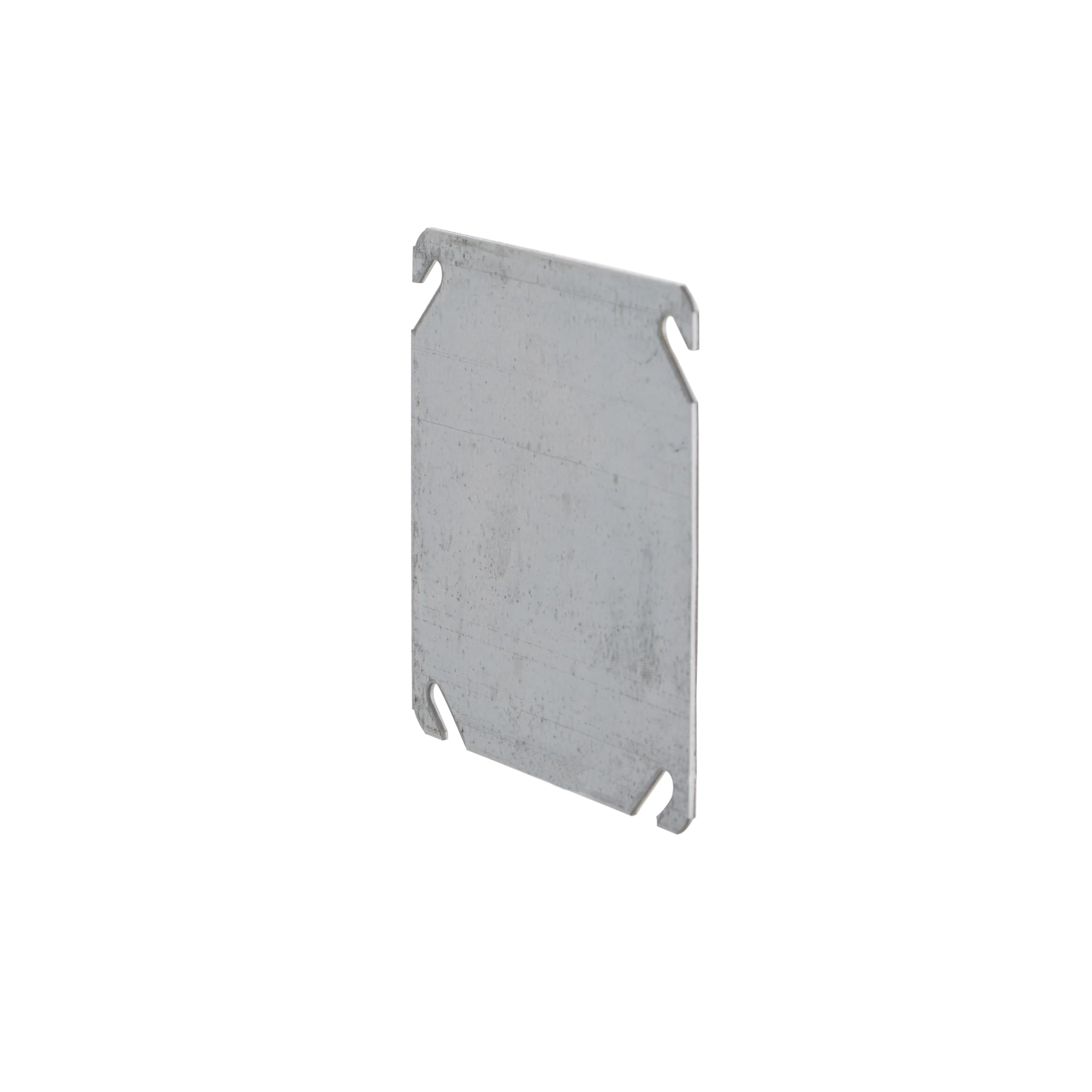 RACO 752 4 in. Square Box Cover, Flat, Blank, 50-Pack - Image 3